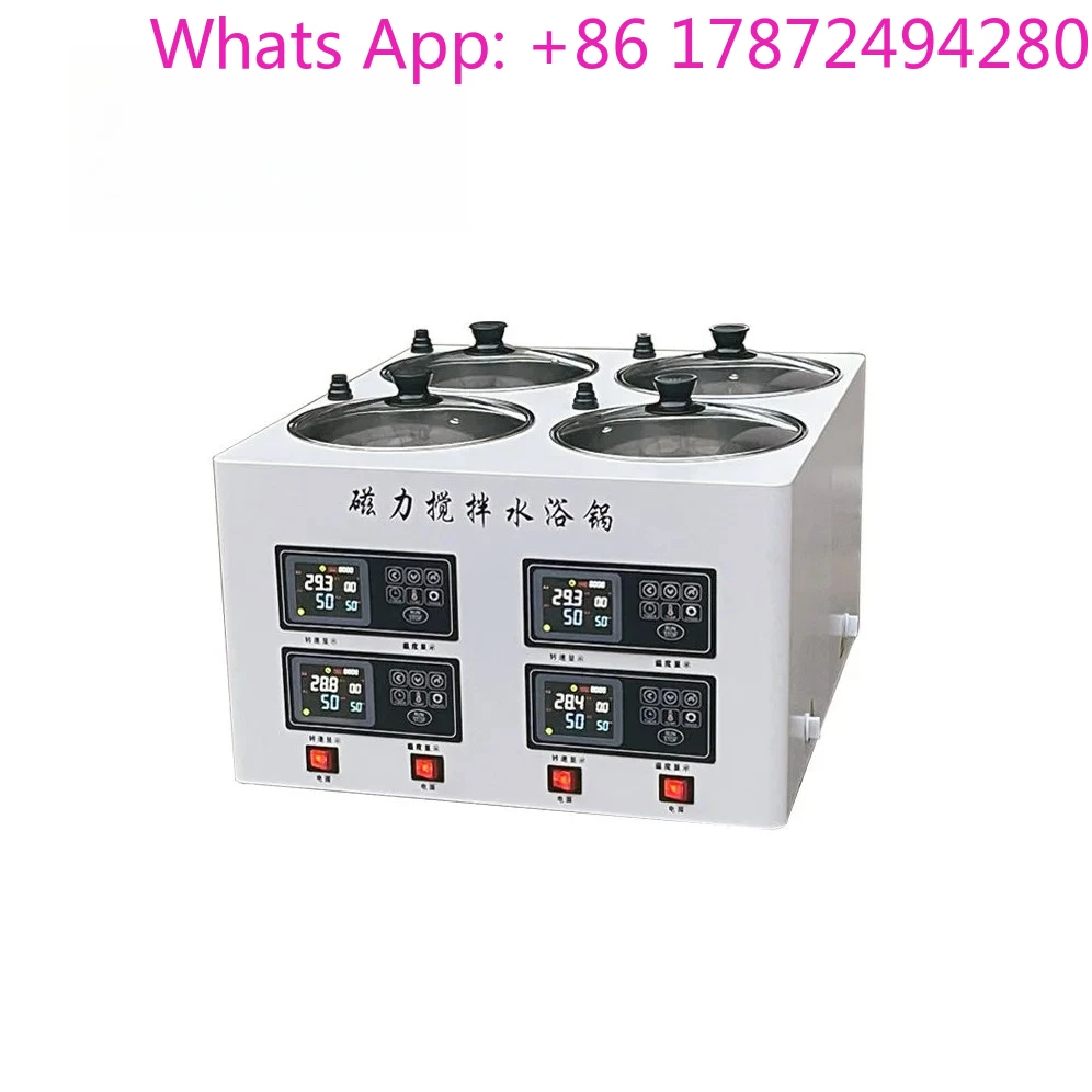 Digital Display Screen Water Bath Pot with Constant Temperature Magnetic Stirring Feature Veterinary Instrument