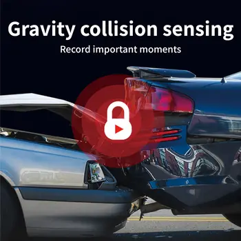 3通道行車記錄儀,高清1080P視頻錄製,3通道前置/內後視攝像頭,夜視功能,循環錄像,黑色B 10 最佳銷售 汽車後視攝影機 - №8