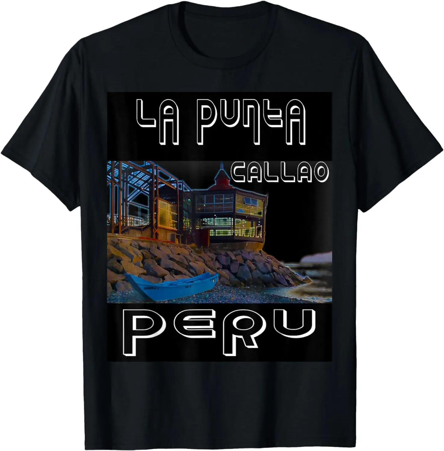 

LA PUNTA, CALLAO | LIMA | PERU | BOAT | KAYAK | OCEAN ROCKS T-Shirt