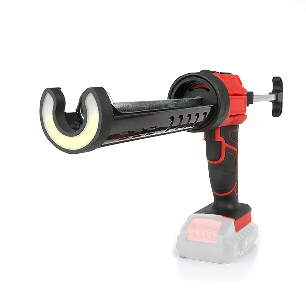 Cordless Electric Caulking Gun Cement Glass Adhesive Glue Seal Sealant Tool with LED Lighting for Makita 18V li-ion battery