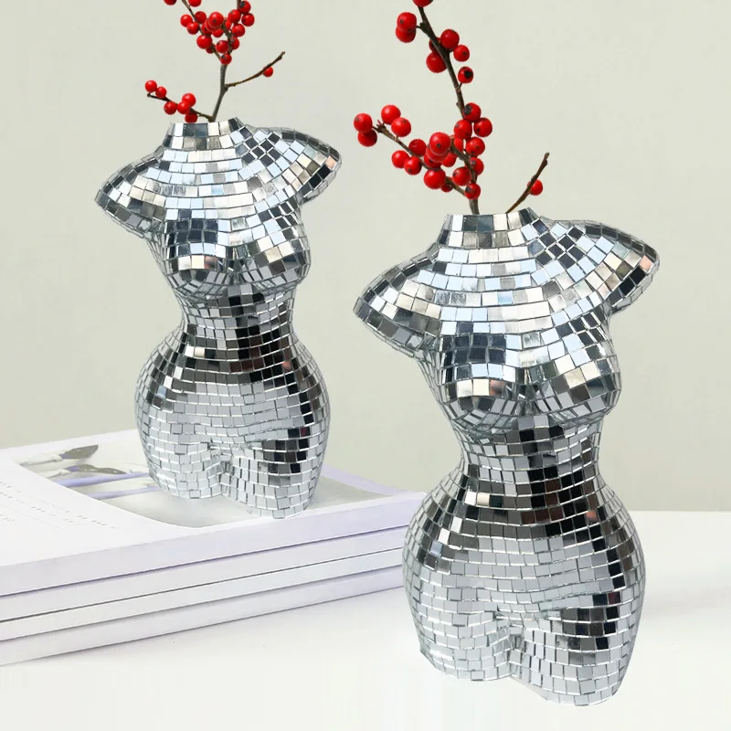 

New Premium Luxury Art Ceramic Vase Desktop Flower Arrangement Sculpture Planter Home Decorative Ornament Creative Design Vase