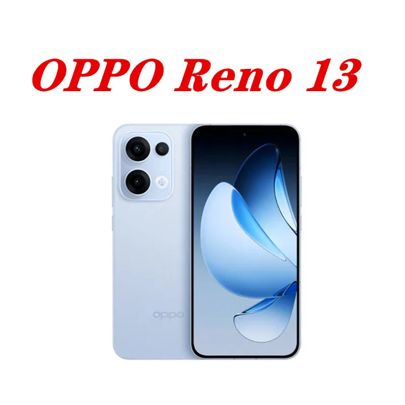 Original OPPO Reno 13 AI Dimensity 8350 50MP Rear Camera OIS 6.59'' 2K Q10 AMOLED 120Hz 5600mAh 80W SuperVOOC Android 15 NFC OTA