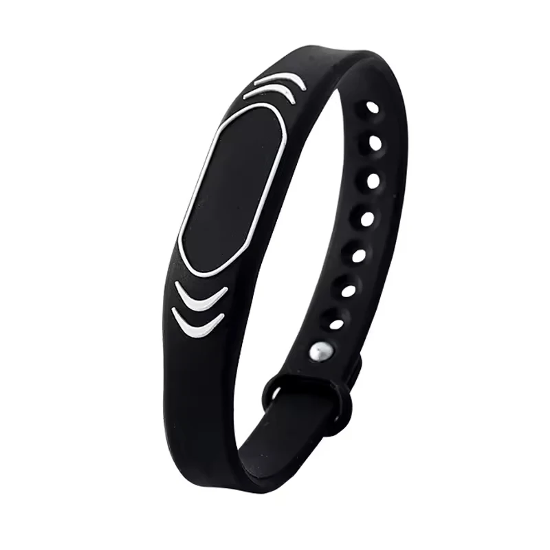 Waterproof Wristband 13.56MHZ RFID ISO14443A F08 Wristband MF Classic 1K S50 Silicone Bracelet New Design