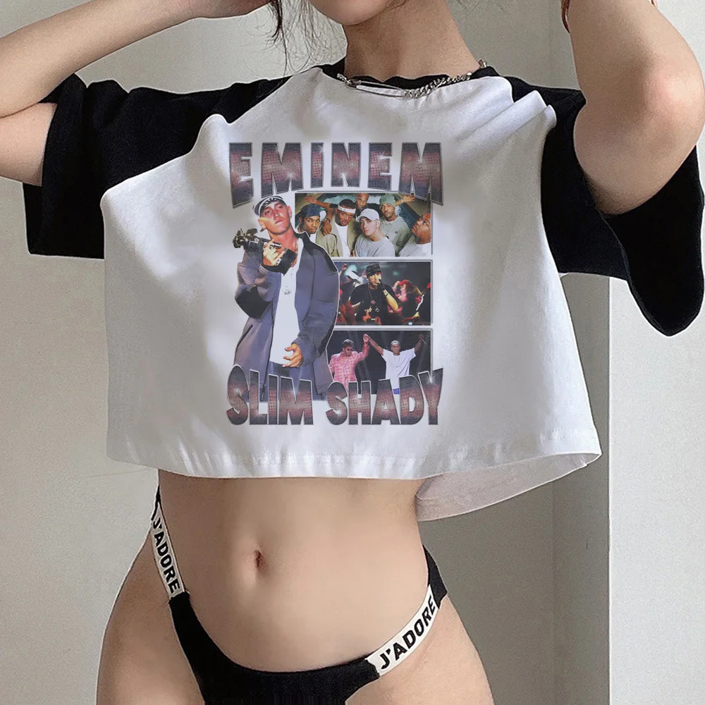 Eminem t shirt women designer harajuku summer t-shirts female manga clothes