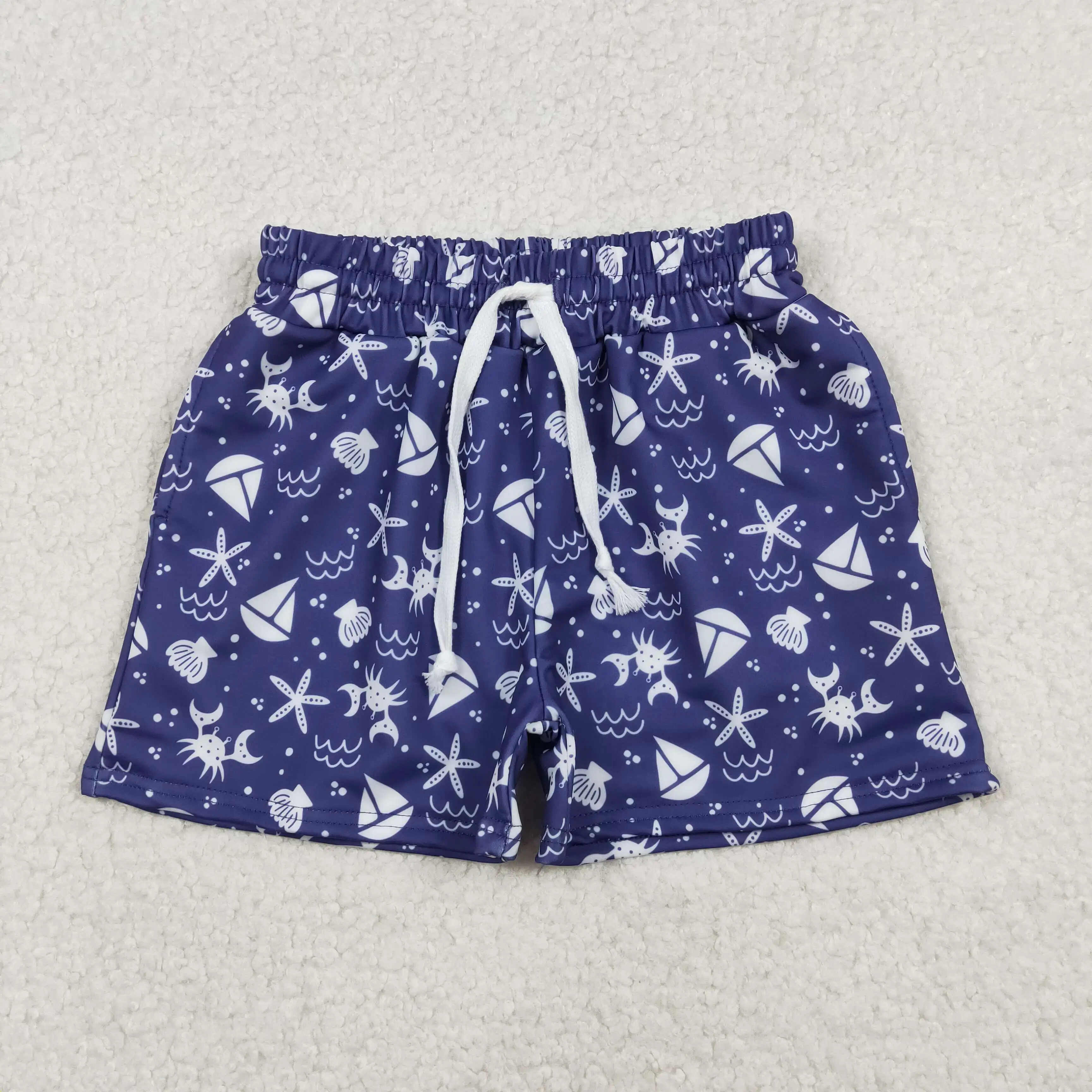 

z1218-15 S0587 Summer Wholesale kids clothes boys beach swimtrunks shorts New Arrival Shorts Boutique baby boys clothes