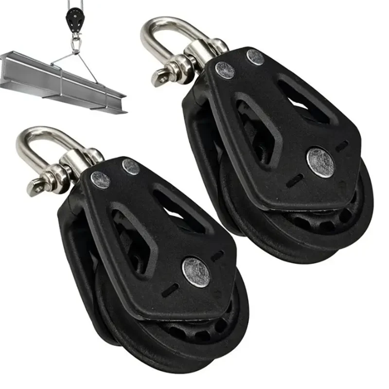 Poulies marines pour bloc de poulie à corde, coureur de corde, Rotation silencieuse, roue de Traction, bloc de poulie, coureur de corde robuste