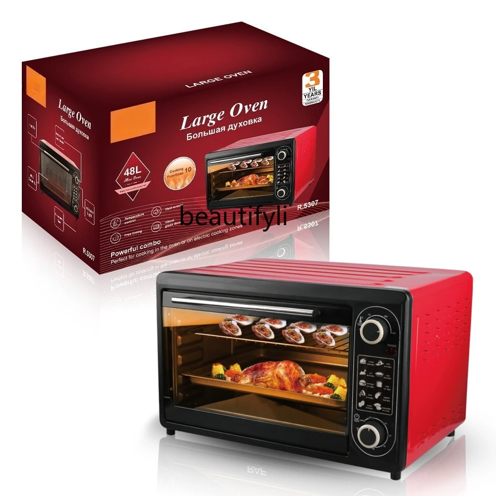 

New Visual Oven Fry Machine Cake Machine Electric Oven Household Multifunctional Baking