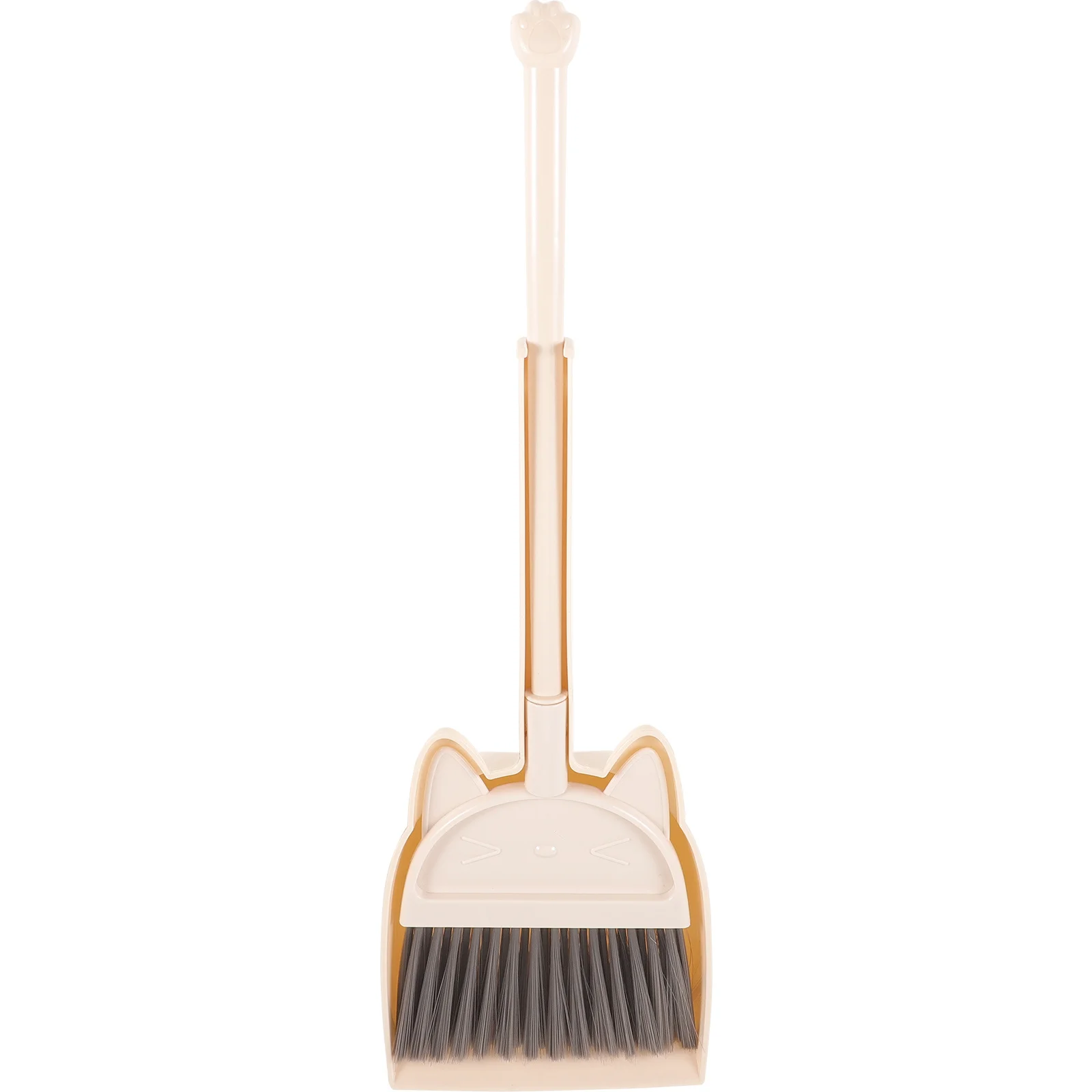 1Set Kids Small Broom Set Plastic Broom with Dustpan for Children Cute Housekeeping Tools for Toddlers Home Use