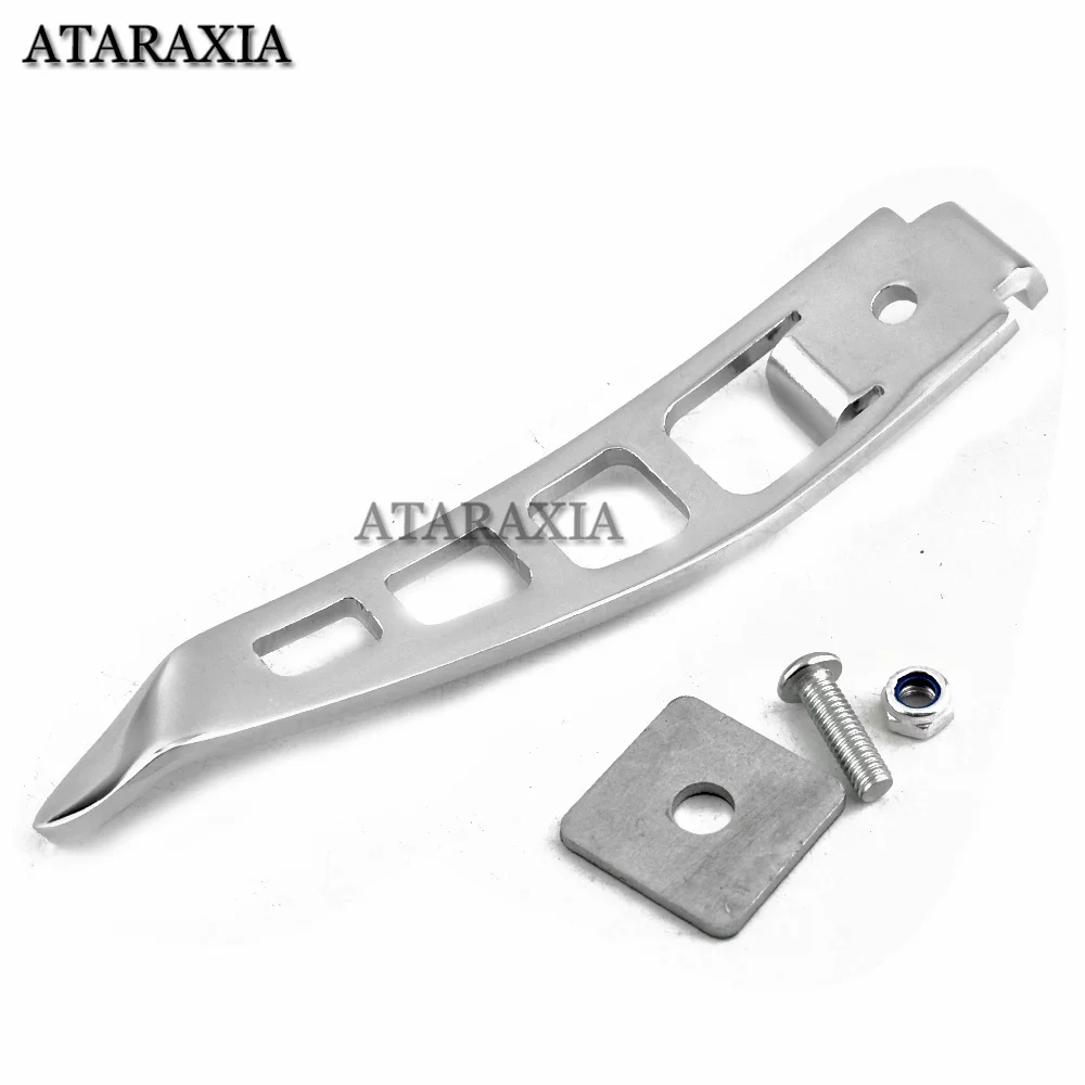 Motorrad Chrome Stand Extension Kickstand Kit für Harley Dyna 1993-2017 Low Rider Street Bob Fat Bob FXDF FXDB FLD