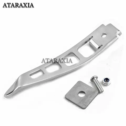 Motorcycle Chrome Stand Extension Kickstand Kit For Harley Dyna 1993-2017 Low Rider Street Bob Fat Bob FXDF FXDB FLD