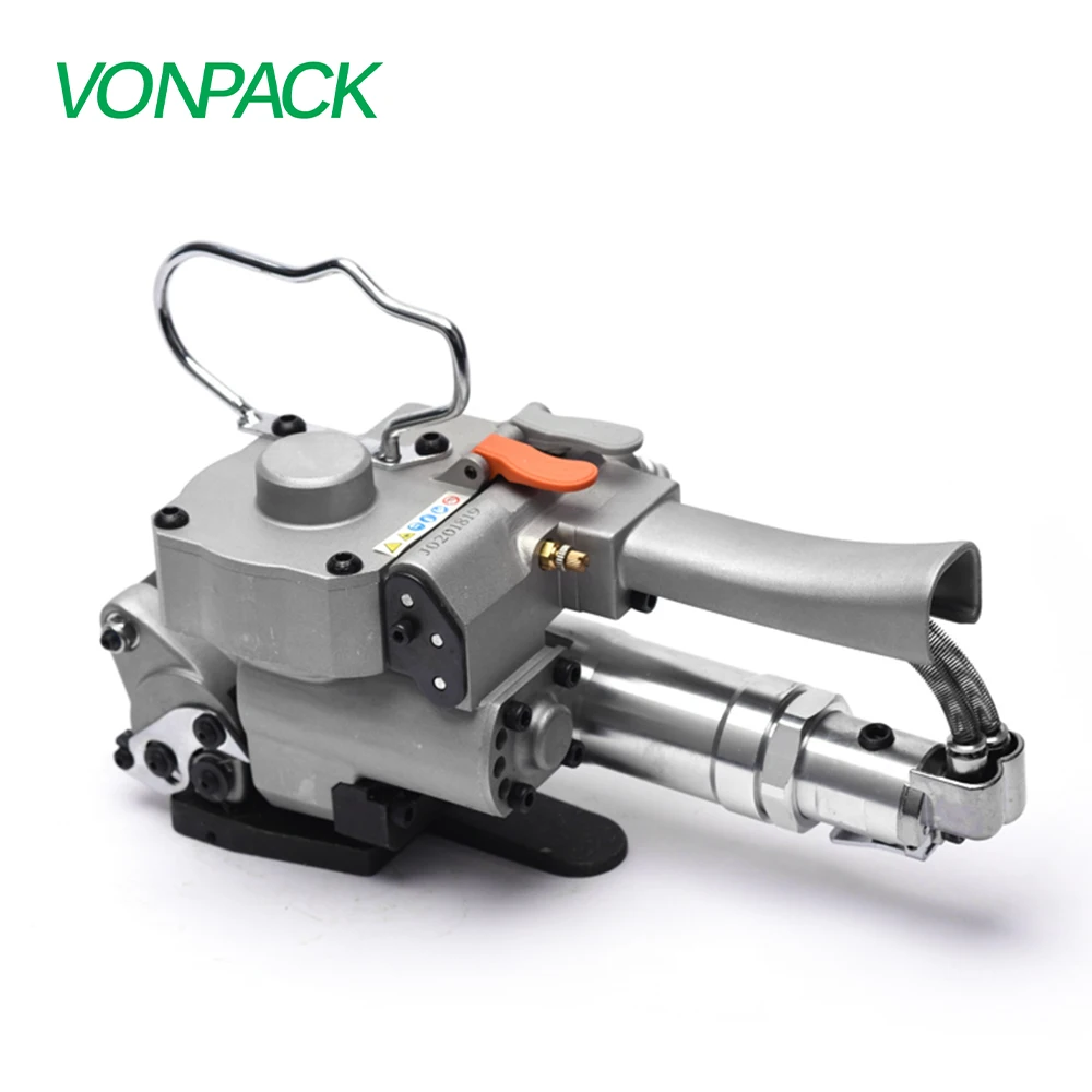 CA19 Welding PET PP Belts Packing Machine Tool 3500N PULL Handheld Pneumatic Strapping Machine