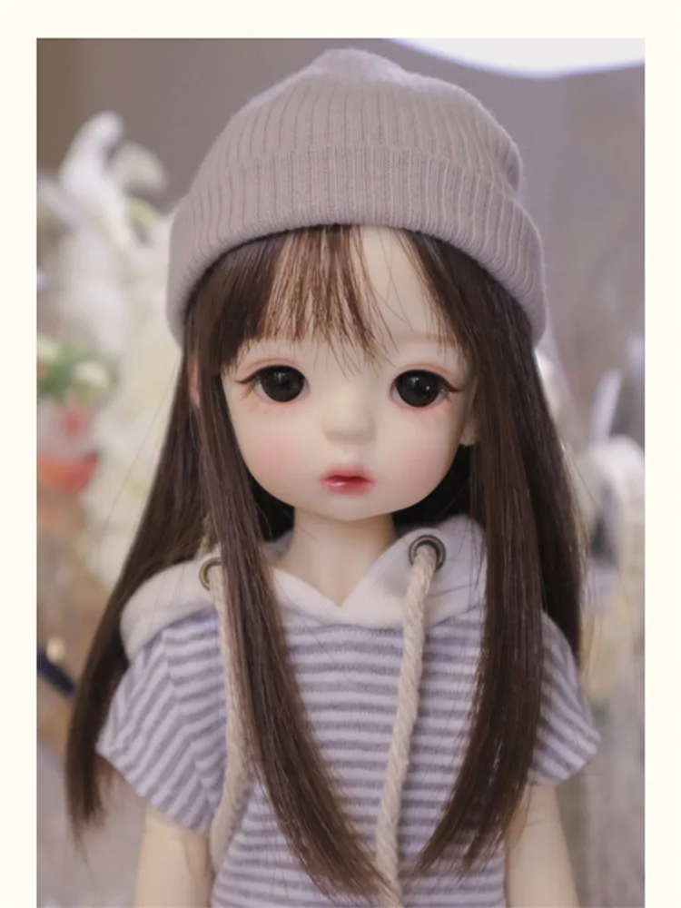 Warm Street Elastic Round Hat for BJD Doll 1/6 1/4,1/3 Uncle Doll Clothes accesorios de ropa para muñecas CPB15