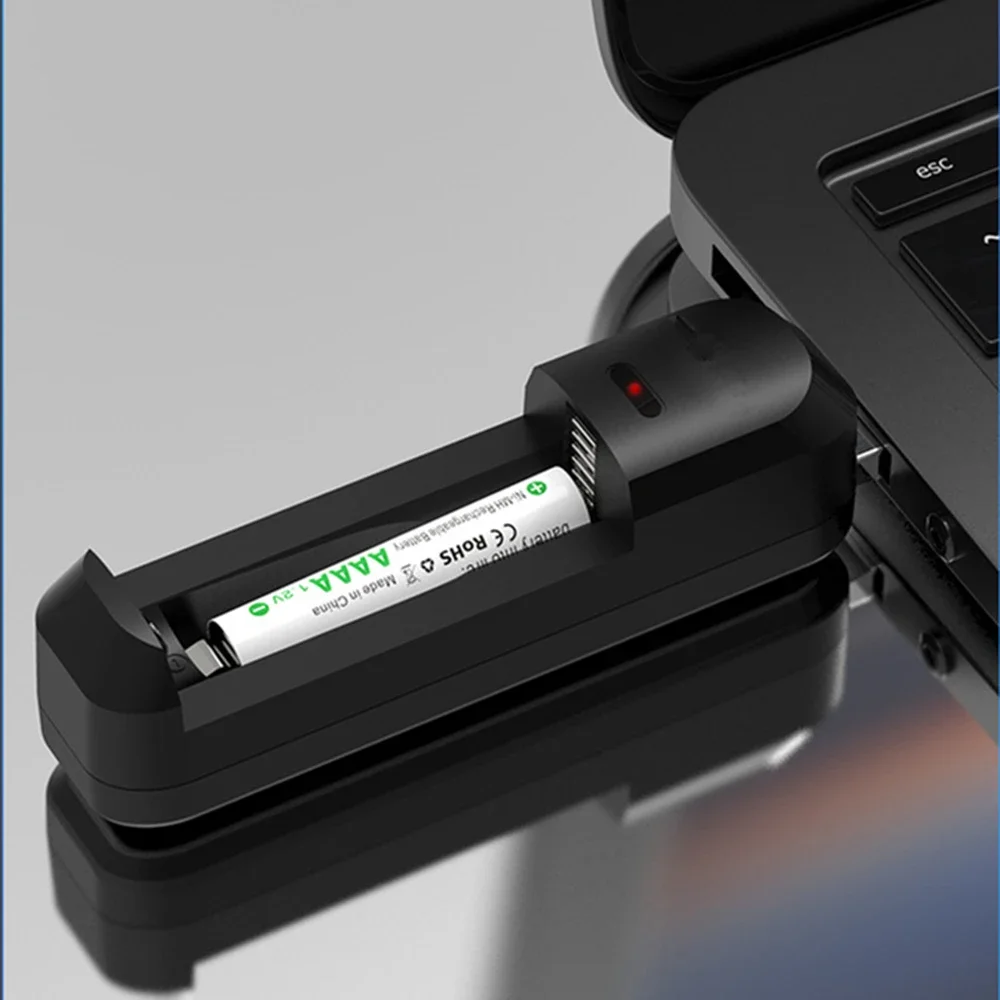 2PCS AAAA Rechargeable Battery Stylus 1.2V 400mAh AAAA Ni-MH Rechargeable Battery with Charger