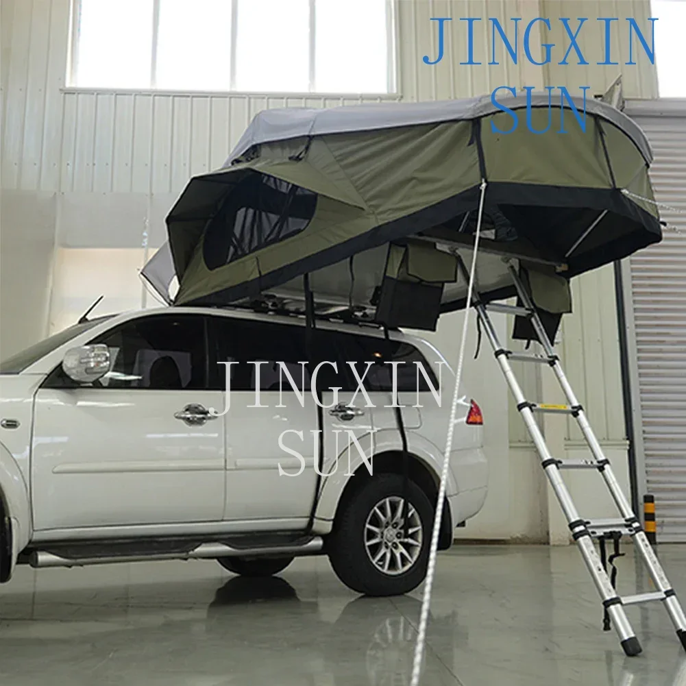 Sunday Campers Roof Top Tent Outdoor Quality Soft Shell Waterproof Camping Double Slot Rooftop Tent