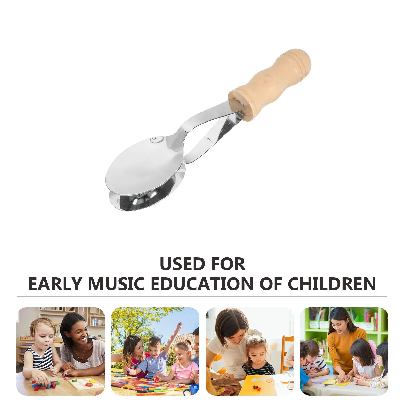 

Musical Spoon Toy Percussion Instrument for Kids Education Christmas Gift Baby Musical Instruments Creative Spoon Toy Percussion