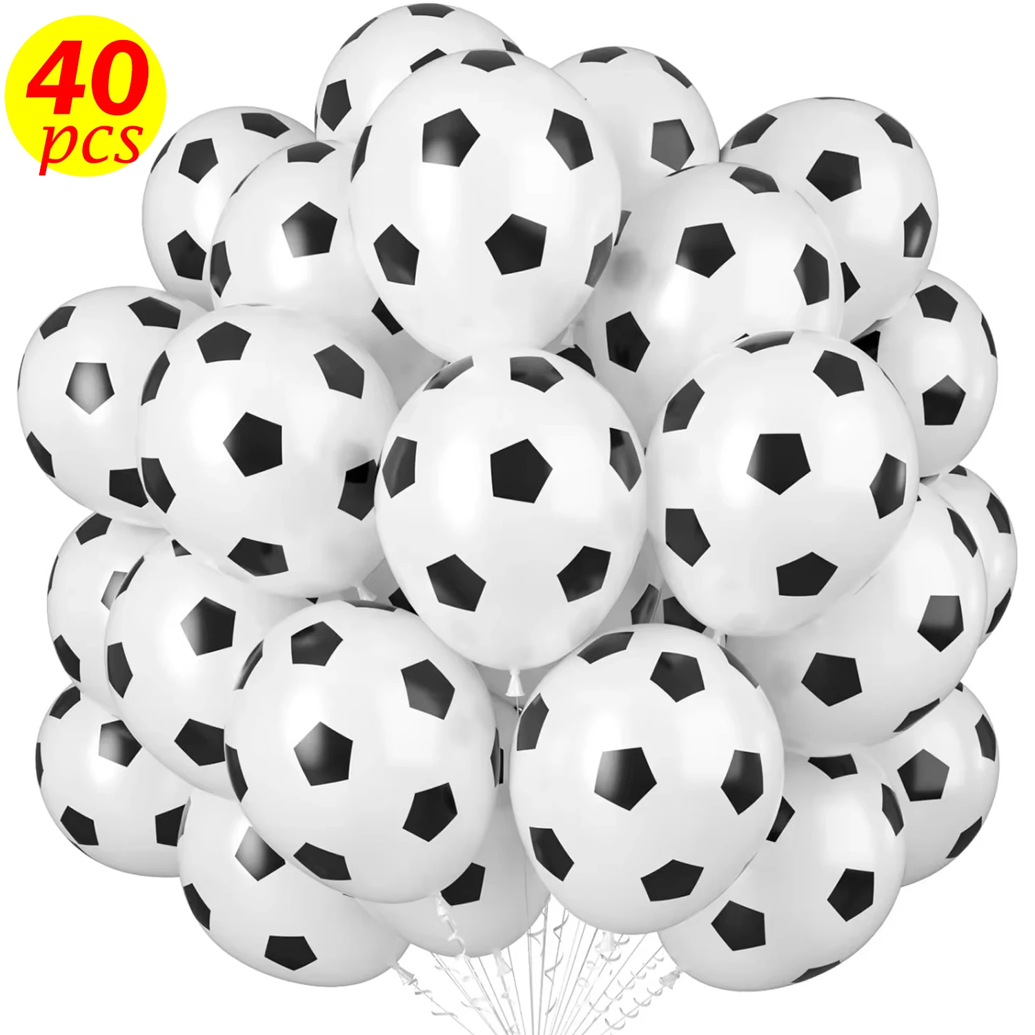 

Children Football Theme Party Layout 12-inch Latex Inflatable Balloon Toys Wholesale Outdoor Play Birthday Party Decorative Toys