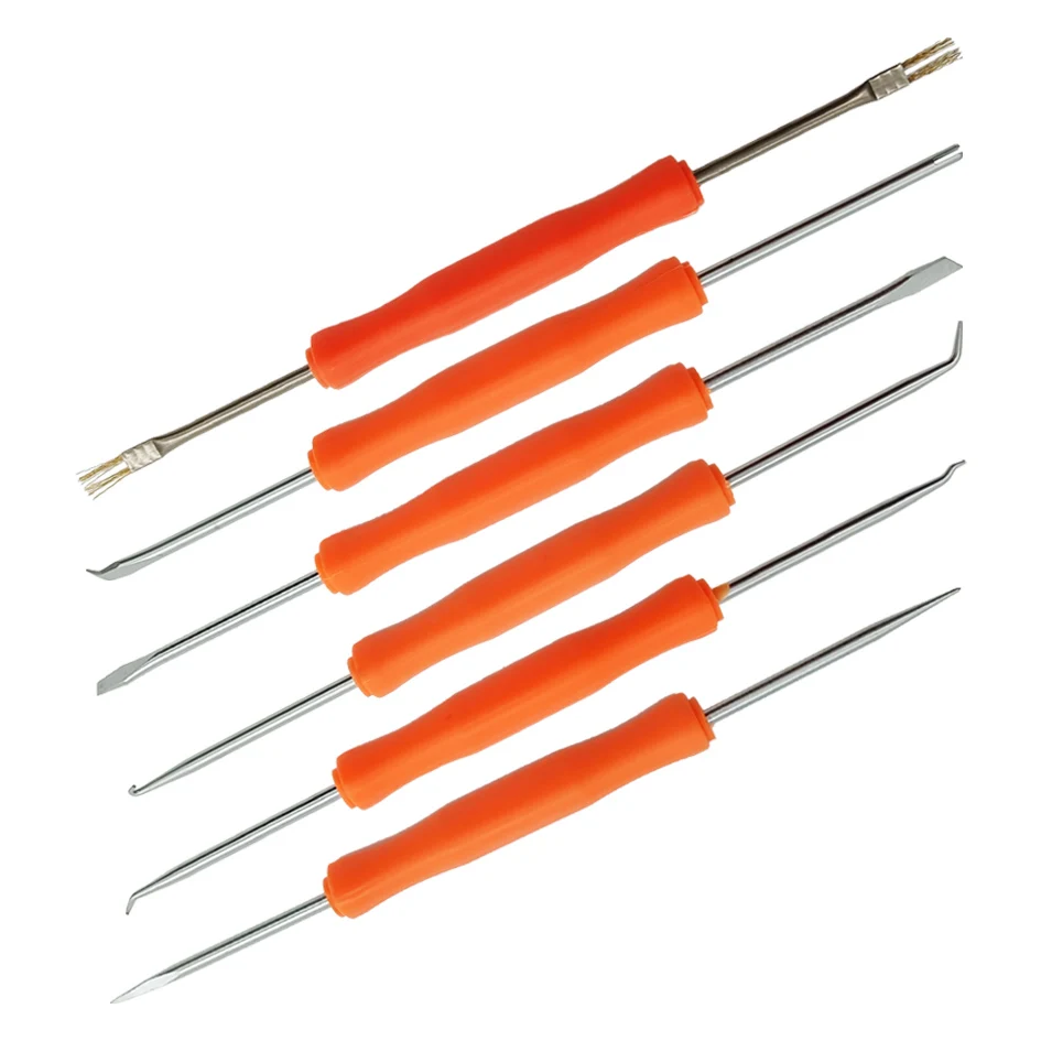 

6 in 1 strip welding auxiliary PCB tool Cleaning printed circuit board welding tool Repair welding tool thermal assist 120pcs
