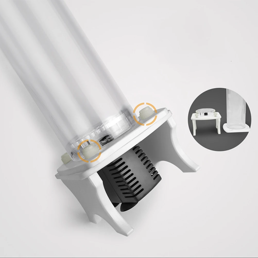 

S Size Reactor Black Light Grey Flat Plug Marine Aquarium Bean Machine Nitrate Phosphate Remover Efficient No3 Po4