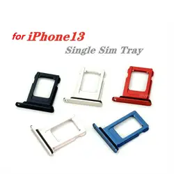 Dual Sim Card Holder Slot Tray for iPhone 13 SIM Card Tray for iPhone 13Waterproof Single SIM Card Tray Repair