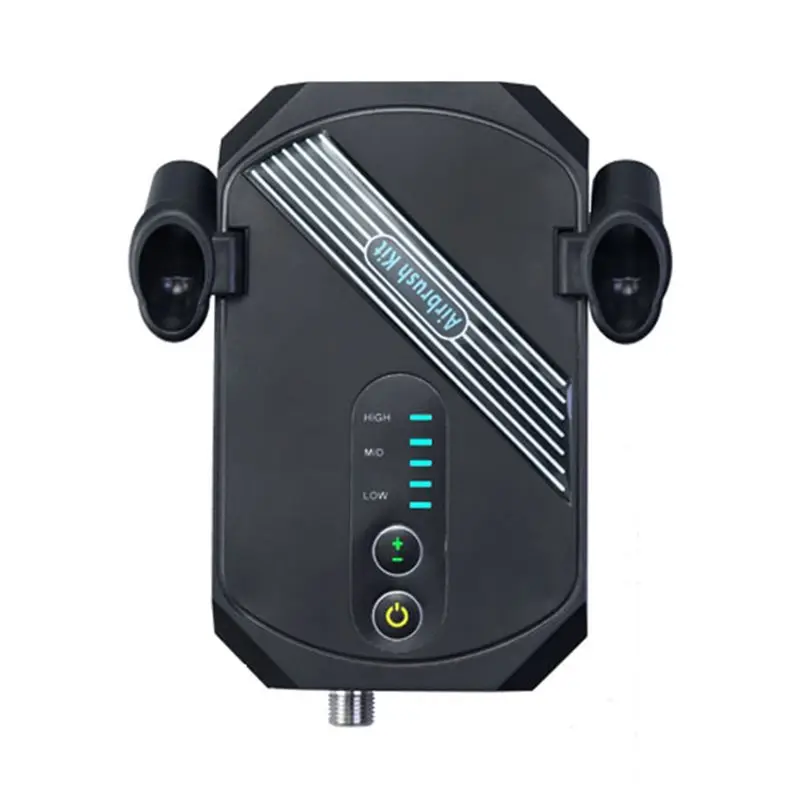 A55F-XLS-G00A Model Airbrush Air Pump Mini Airbrush Set Spray Paint Coloring Inkjet Printer (US)