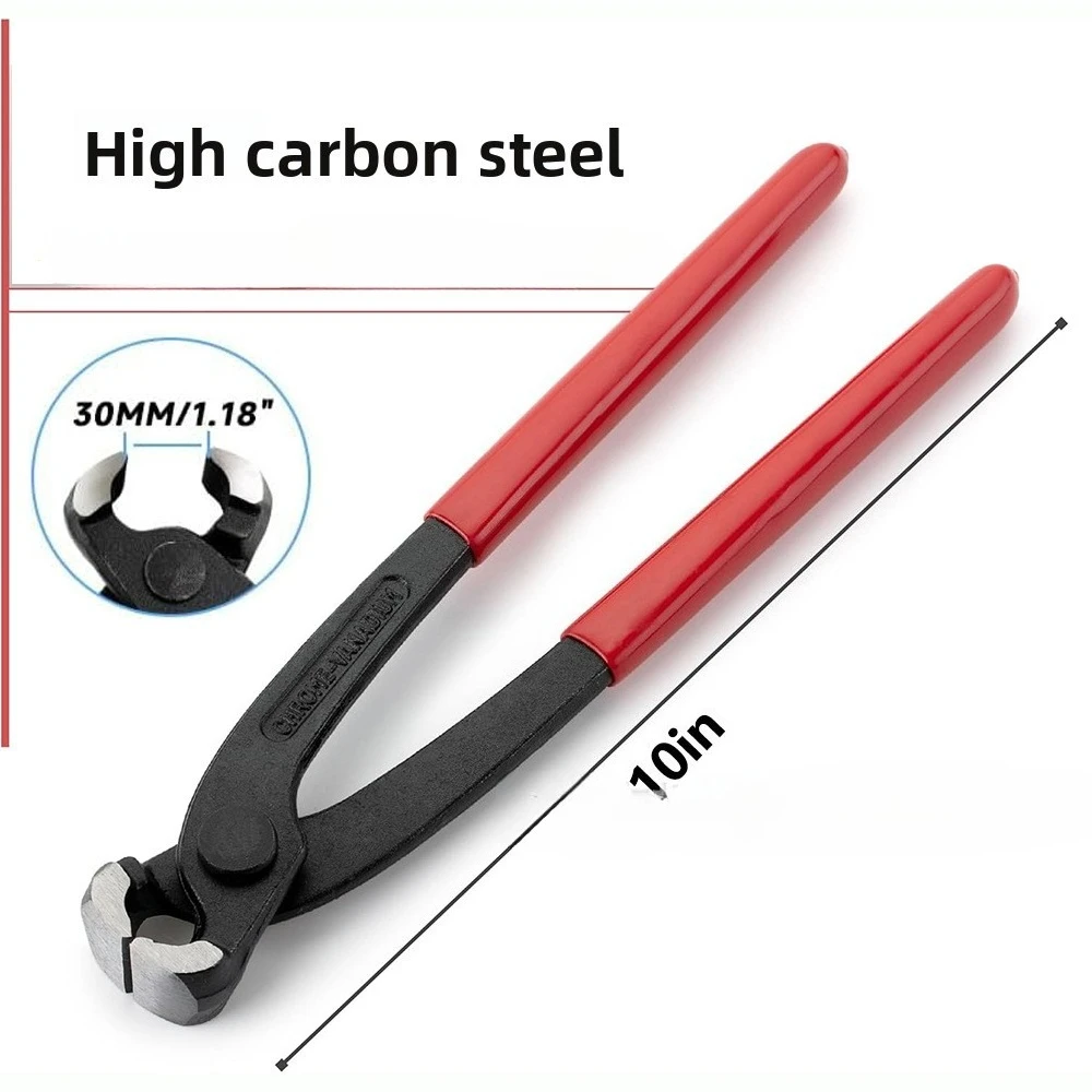 

10-дюймовые кусачки для проволоки и кабеля, стальные кусачки-ножницы для фиксаторов, кабелерезы