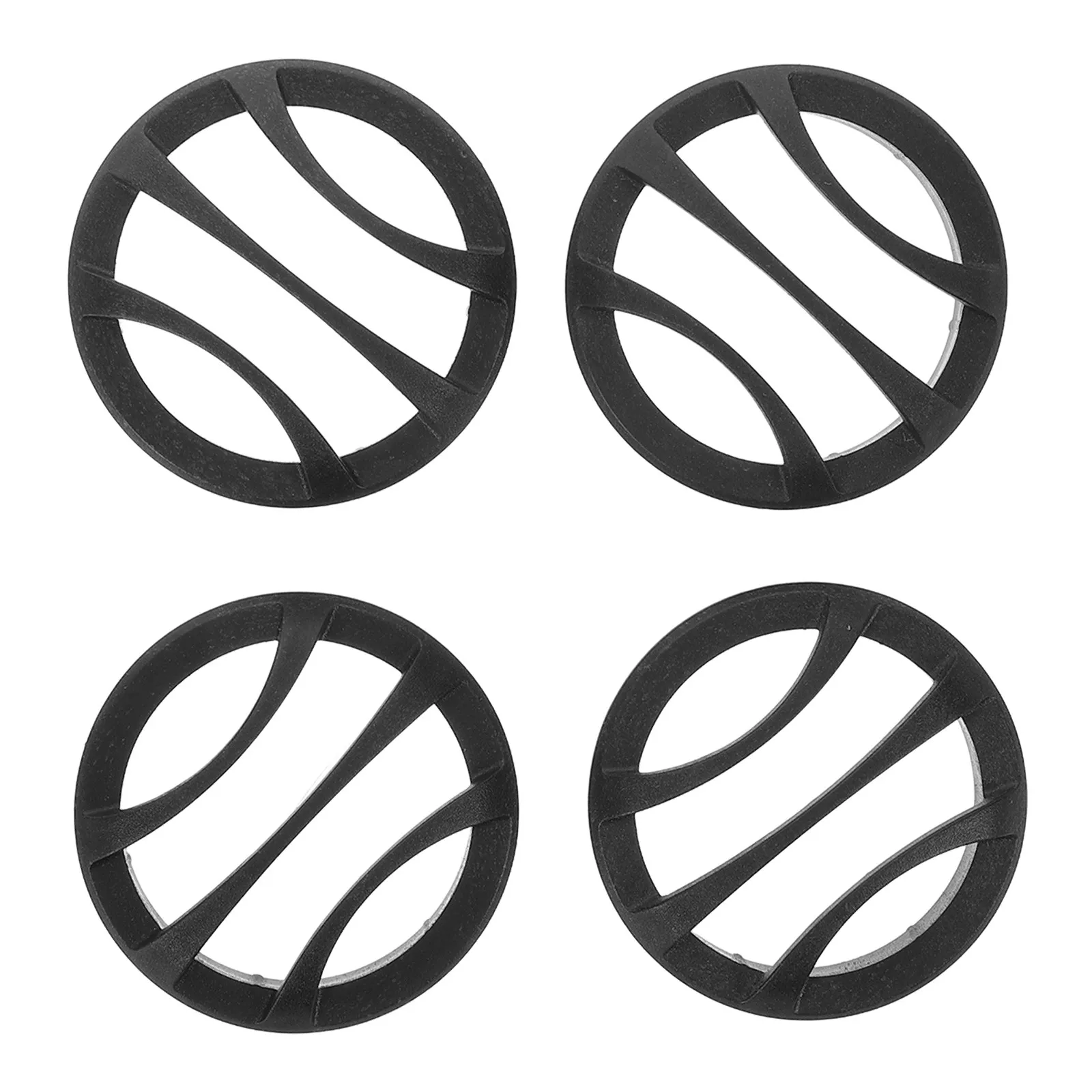 4Pcs Car Speaker Grill Cover 2 Inch Tweeter Protective Mesh Dustproof Plastic Cover Car Audio Mesh Guard for Speaker System