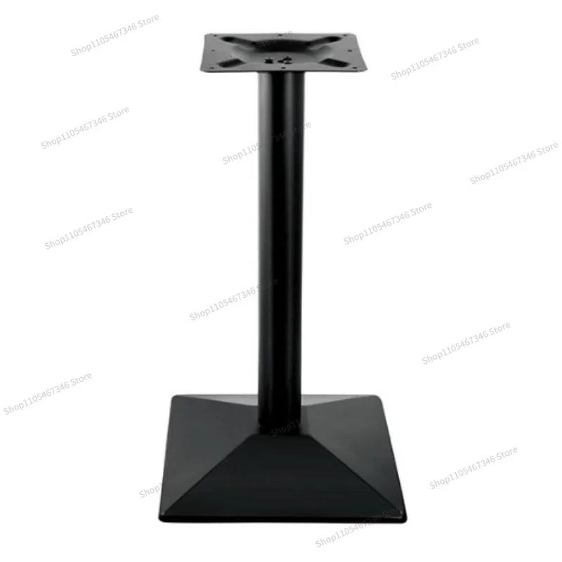 Multi-specification Rock Slab Dining Table Feet Dessert Milk Tea Shop Long Square Circle Dining Table Wrought Iron Table Legs