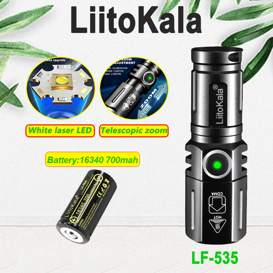  LiitoKala LF-535 Multi-function Carry-on Portable Flashlight 
