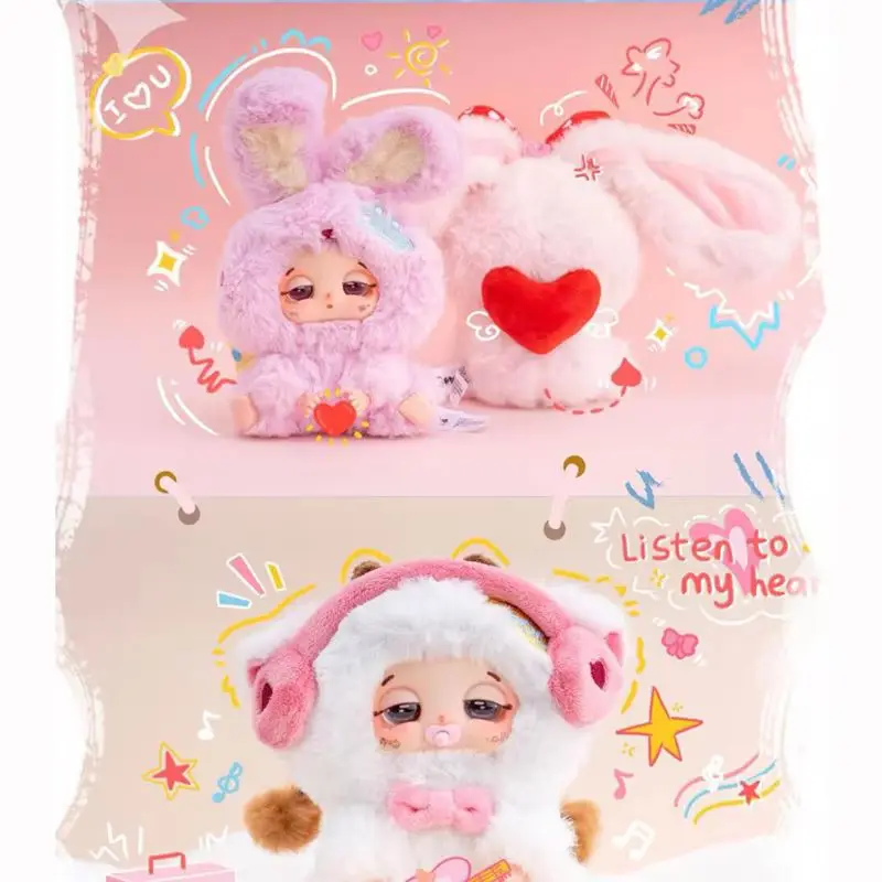 

Серия доставки удачи, гусеничная сумка, слепая коробка - милая кукла-прилив, настольное украшение, модный коллекционный подарок, 100% натуральная