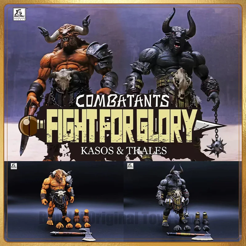 In Stock XesRay 1/12 Scale Fight Glory Thales Kasos Wave 4 Strong Greek Gladiator for 9Inch Anime Action Figure Model Toys