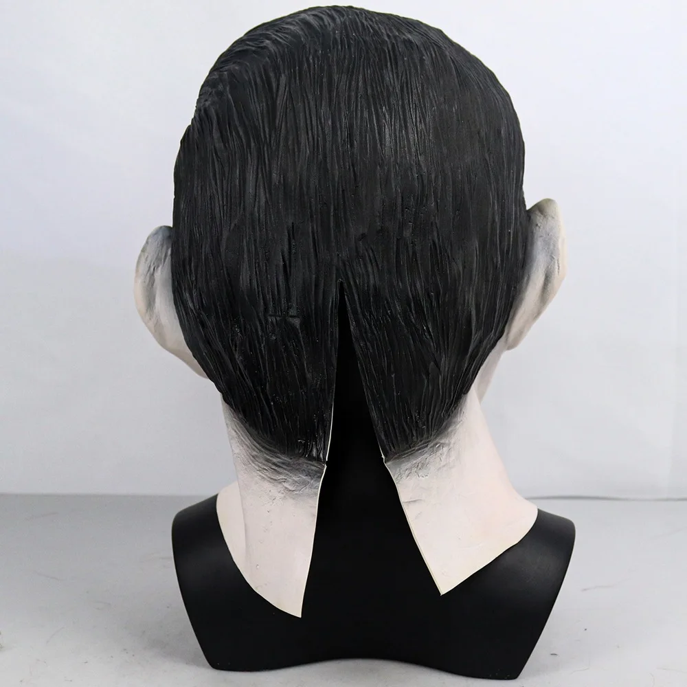 Böse Dämonenmaske für Herren Halloween-Kostüm Neuheit Ganzkopf-Latexmasken – Detail 2