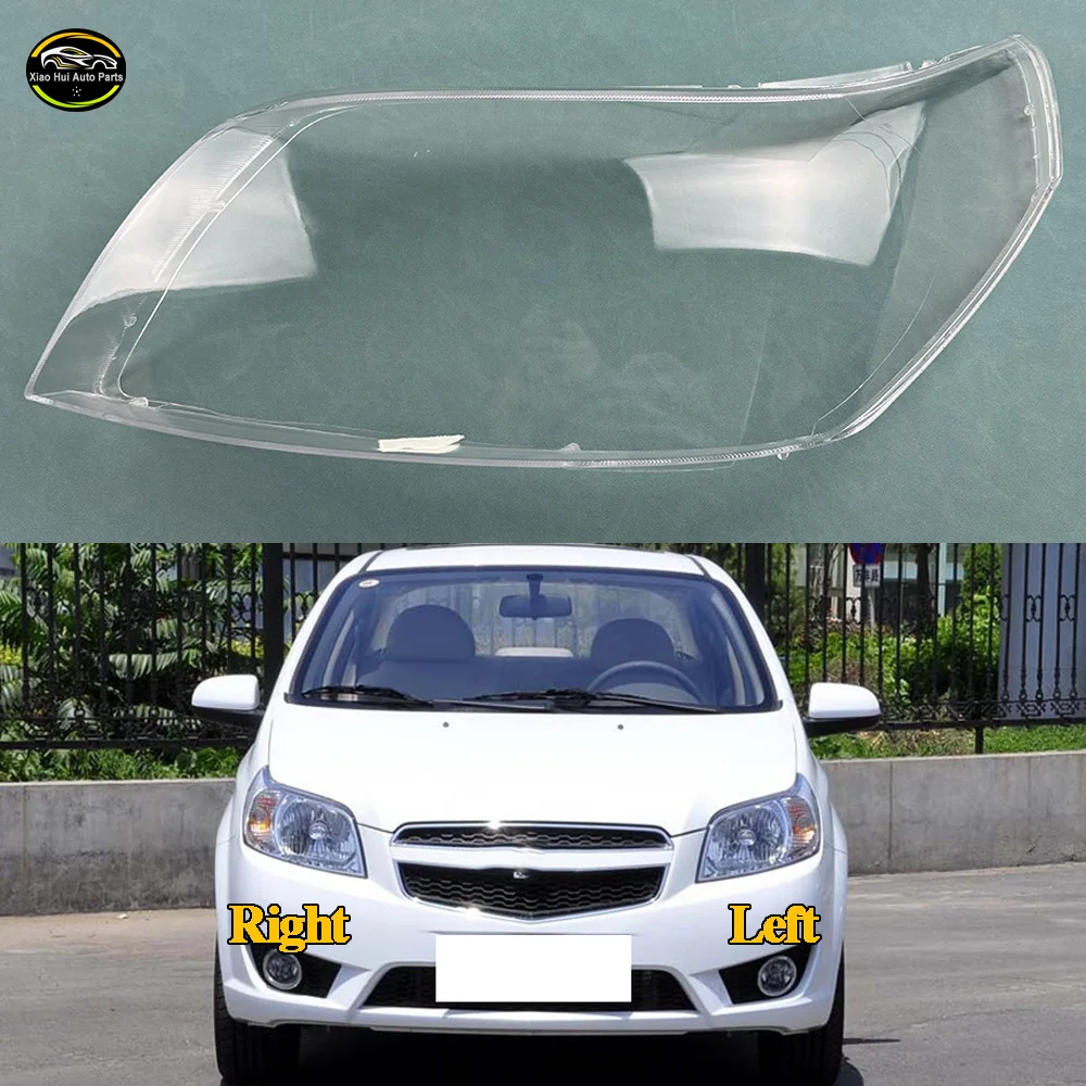 

Front Headlamp Transparent Cover Lampshade Lamp Shell Masks Headlight Shade Lens Plexiglass For Chevrolet 2009 2010 2011 Lova