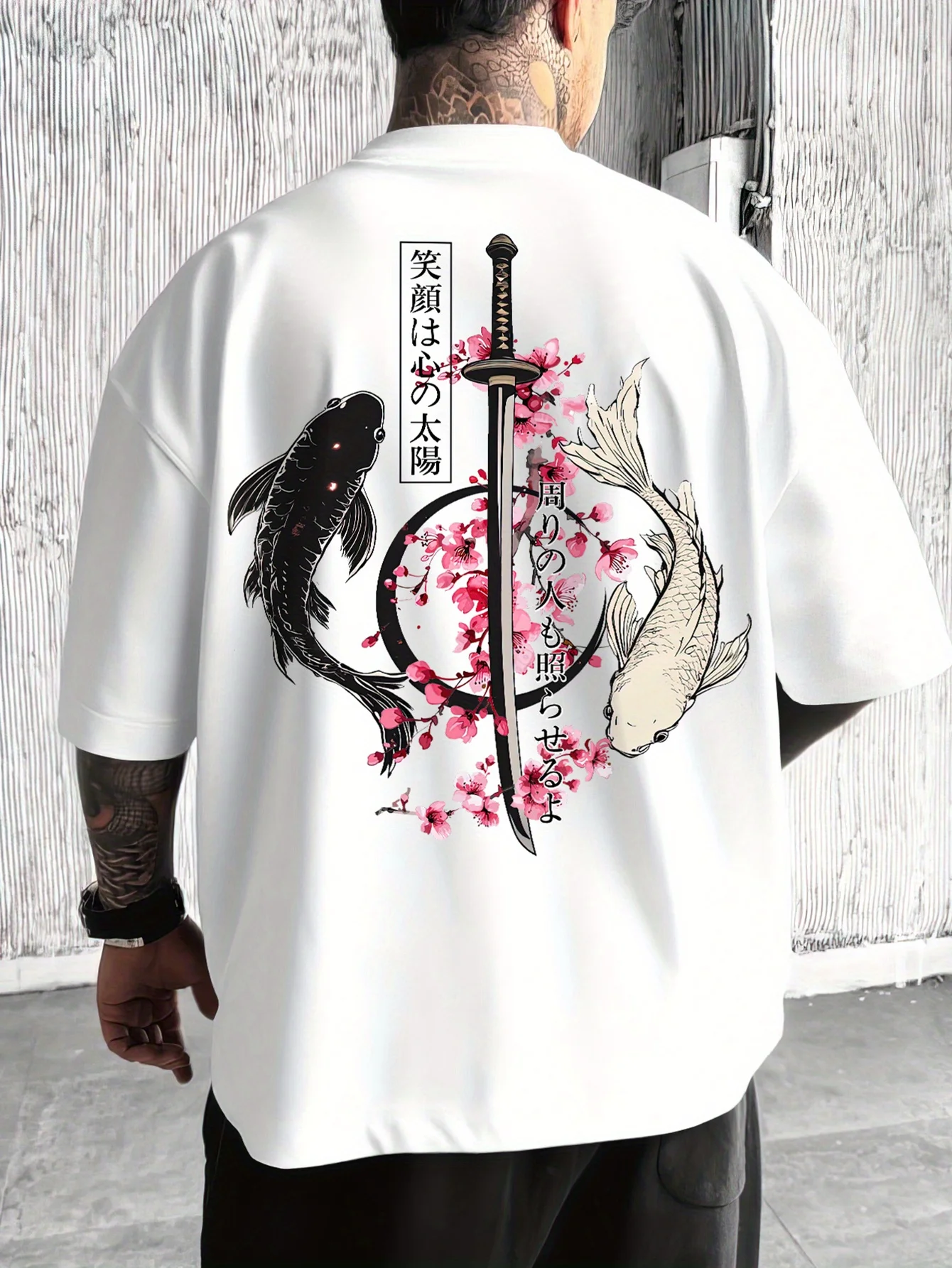 2026 Japanese Cherry Blossom Print Men Woment T-shirt Summer Autumn Daily Outdoor Sports Casual Loose Street Short-sleeve Tops