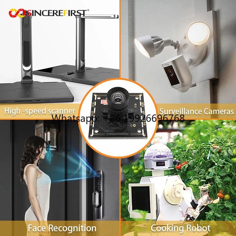 Custom FULL HD 2MP USB UVC Camera Kit Color CMOS Sensor OV2710 Including SDK Network Camera Module for IoT