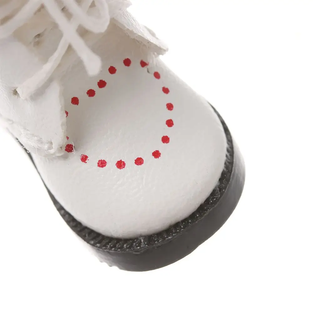 Accesorios para muñecas hechos a mano, juguetes, botas para muñecas para niños, zapatos, zapatos de cuero PU, muñeca 1/6