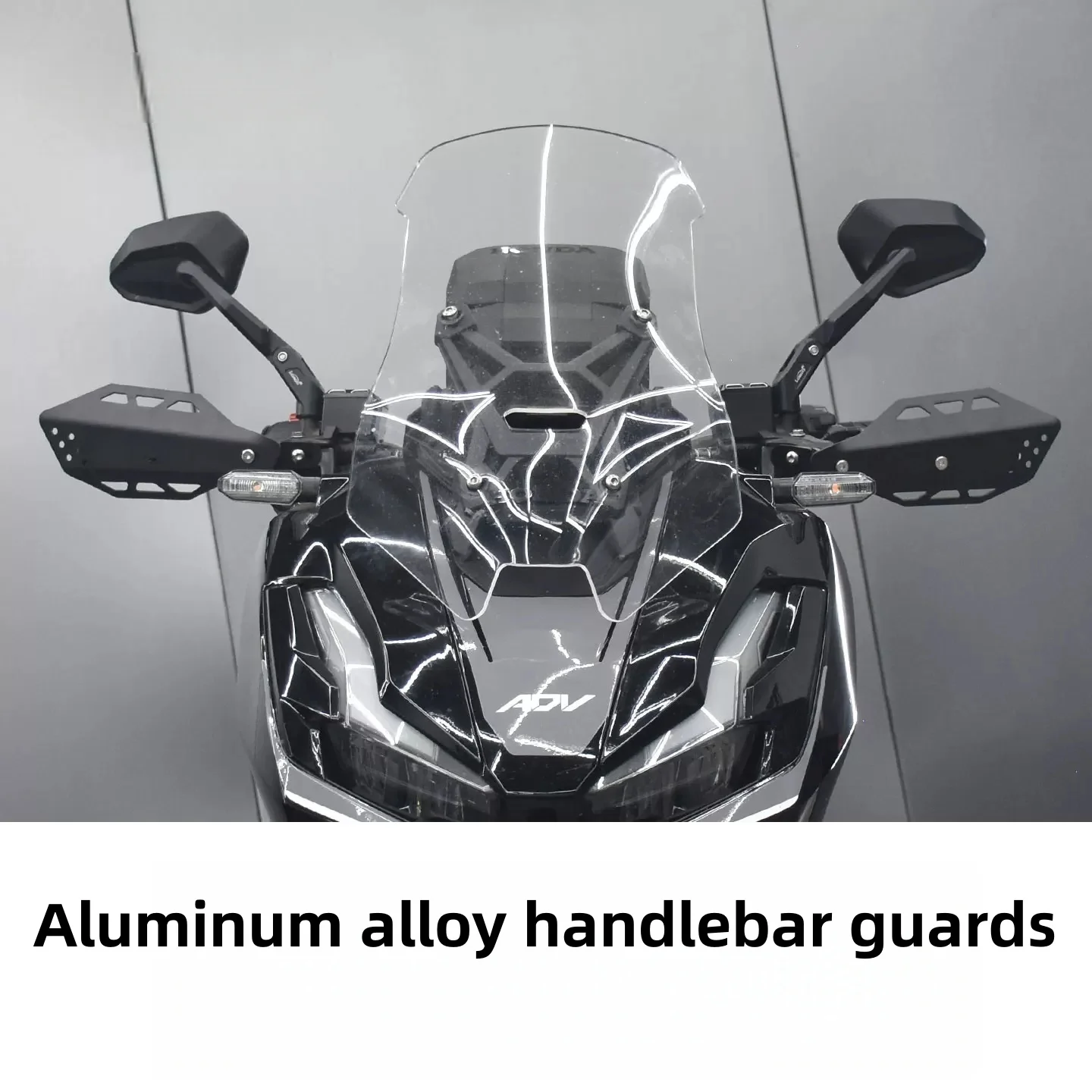 Aluminum Handguard & Handlebar Wind Deflector for ADV350, Off-Road Hand Guards Modified Parts