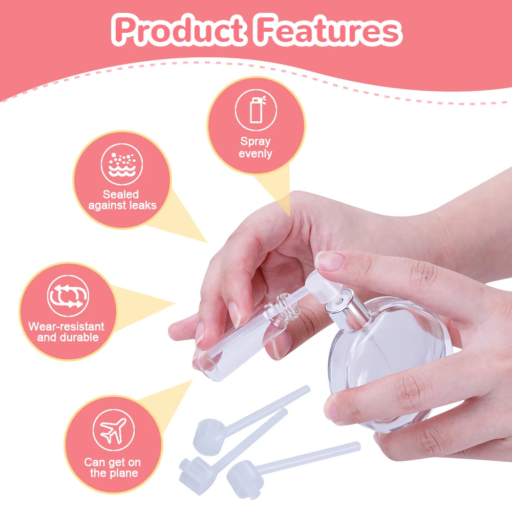 5/10/20 Pcs Perfume Dispenser Tools Diffuser Funnels Cosmetic Pump Dispenser Portable Sprayer Refill Pump Bottle Filling Device