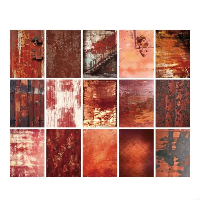 Y5JB 30Sheets Retro Craft Paper Pack Antique Background Decoration Paper Scrapbooking Supplies For Scrapbook Journal Album
