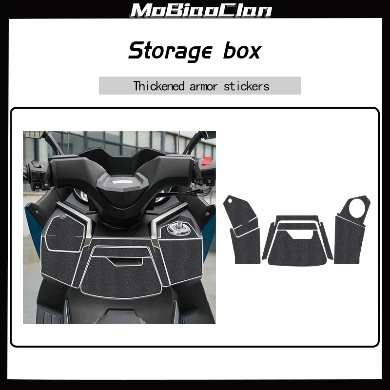 For ARIIC 318 Motorcycle Thickened Armor Protection Stickers Modification Accessories