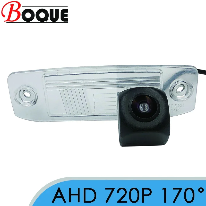 

BOQUE 170 Degree 1280x720P HD AHD Car Vehicle Rear View Reverse Camera for Hyundai Kona Kauai Encino Sonata Tucson Veracruz