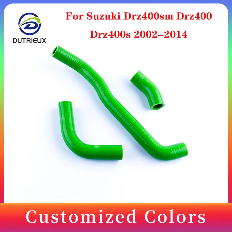 

For Suzuki Drz400sm Drz400 Drz400s 2002-2014 Silicone Radiator Hoses Kit