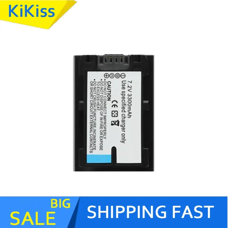 4650mAh Battery NP-FV100 FV100 For NP-FV30 NP-FV50 NP-FV70 SX83E SX63E