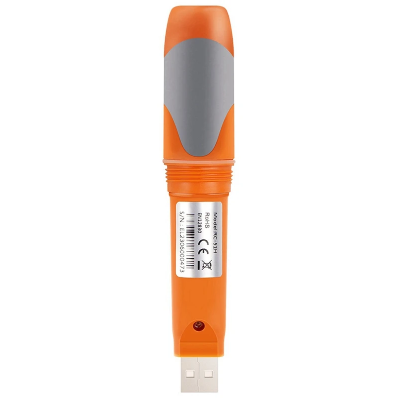 Enregistreur RC-51H de données de température et d'humidité USB 32000 Point Enregistreur de grande capacité de température et d'humidité