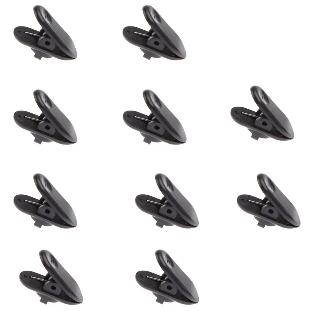 10 Pcs. Headphones Cable Holder Cable Clamp Cable clip and clamp for Headset Mic