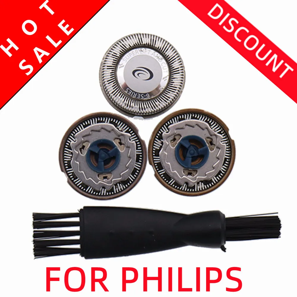 3pcs/lot Replacement Shaver Head for Philips Norelco HQ5814 HQ5815 HQ5816 HQ5821 HQ5825 HQ5826 HQ5830 HQ5841 HQ5845 HQ6760