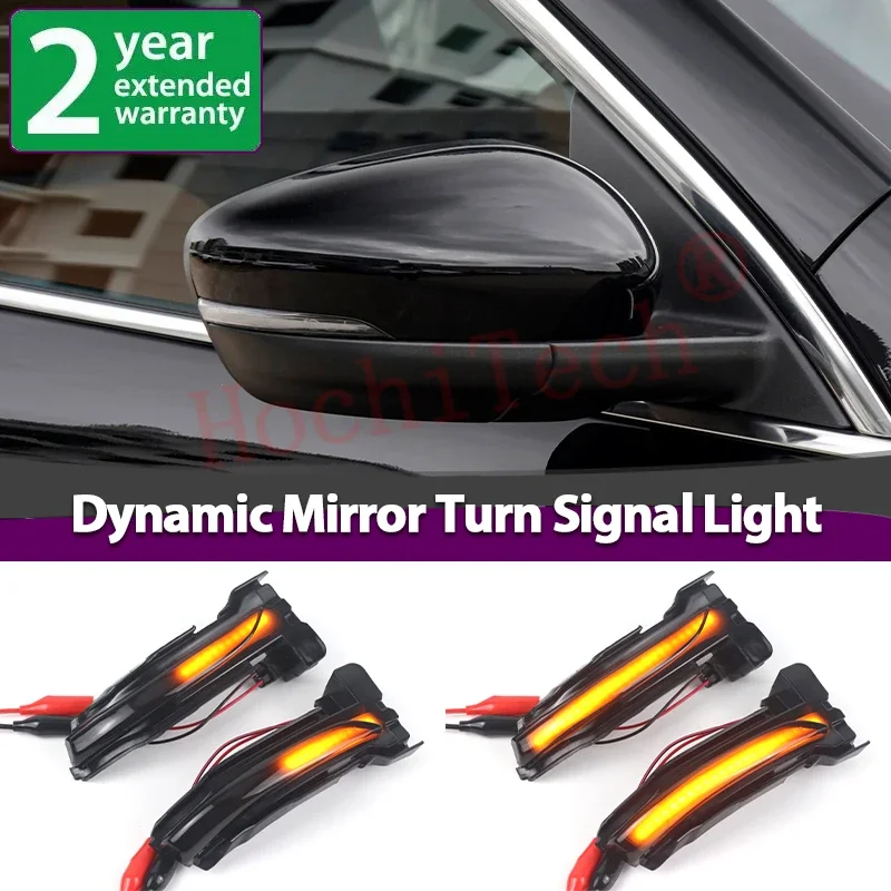 for Ford Escape Ford Kuga CX482 MK3 2019-2025 LED Dynamic Side Mirror Turn Signal Indicator Blinker Sequential Lamps