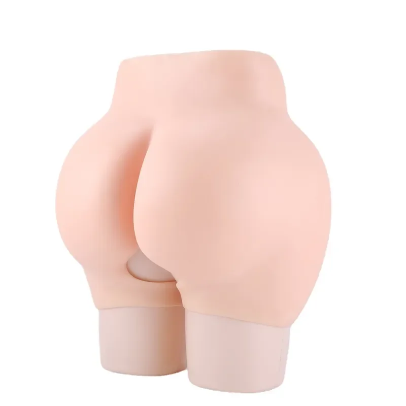 Sixth generation open silicone hip pants CD cross-dressing super sexy hip pants hip thickening 2-7cm shaping high elasticity