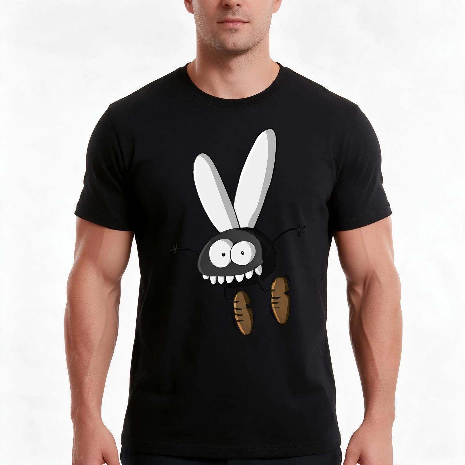 Fly Tales (La Mouche) T-Shirt, Summer Casual Cotton Tee, Oversized Streetwear Tops, Vintage Graphic Print, Unisex Men Women
