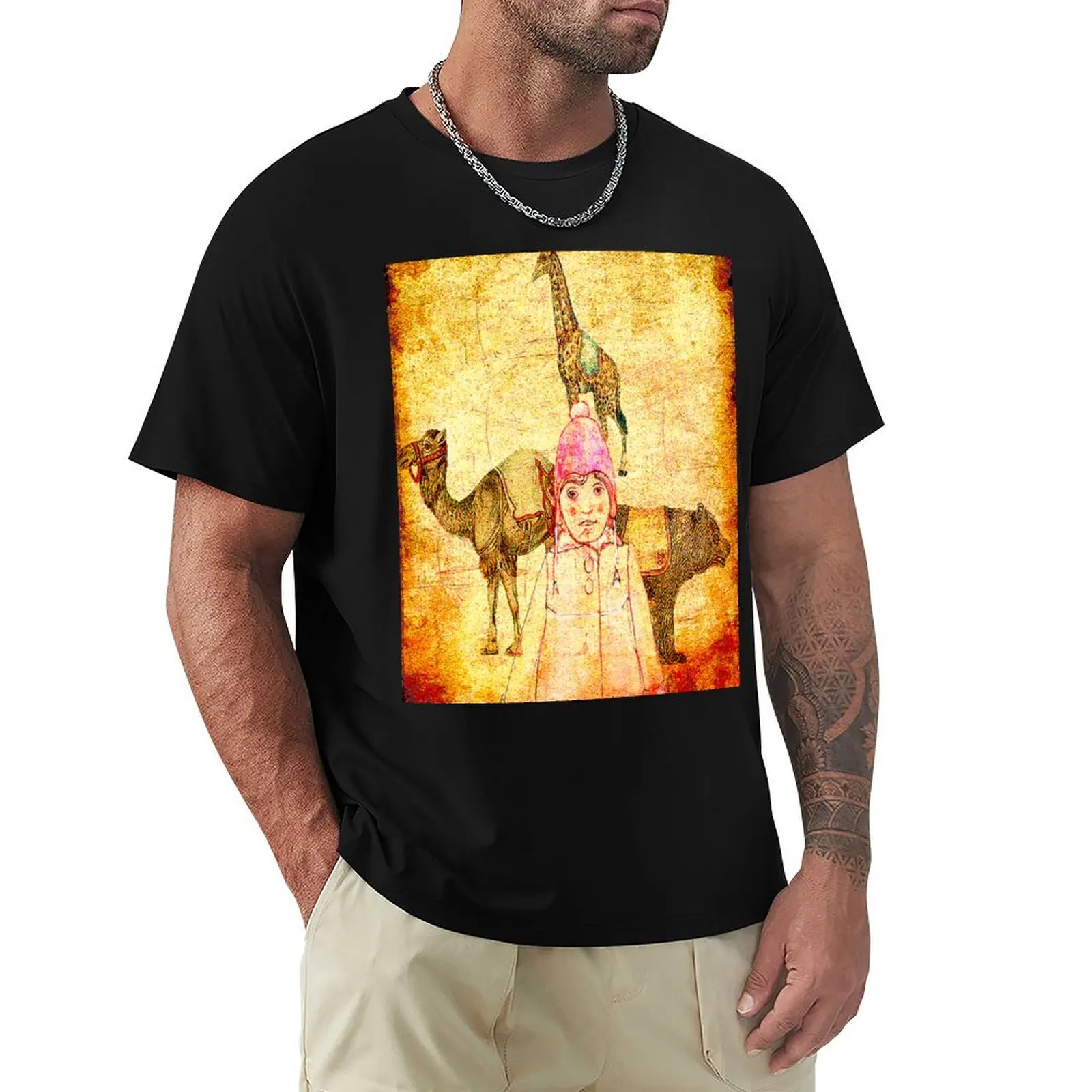 Shelsea au cirque T-Shirt Casual Soft Cotton Short Sleeve Tee