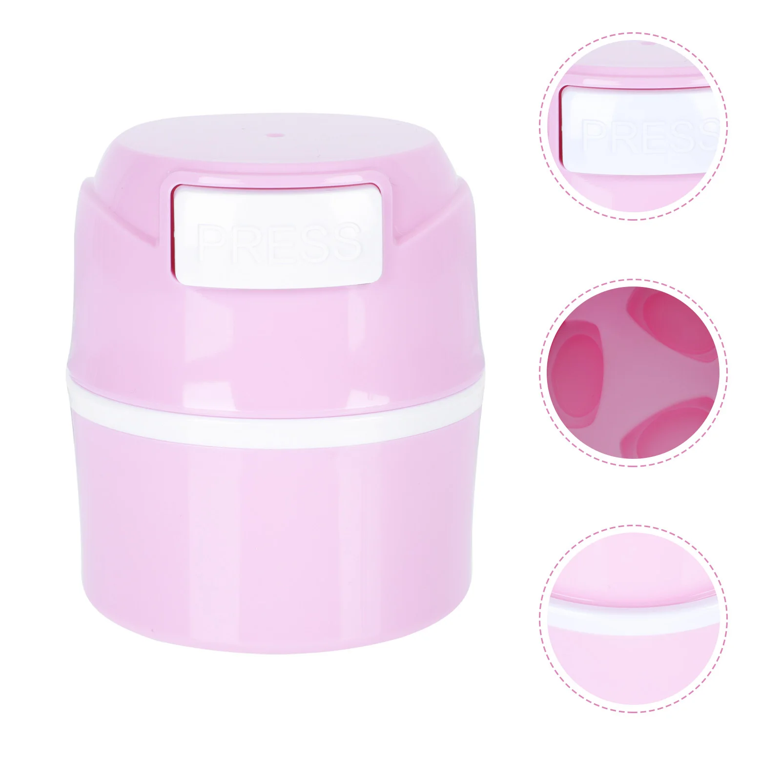 

1Pcs Eyelash Extension Glue Storage Tank Airtight Large Capacity Dehumidify Eyelash Glue Container Storage Jar